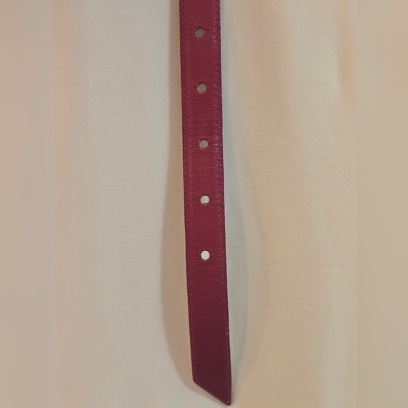 (SOLD) Christian Dior Leather Belt size L - Picture 10 of 11